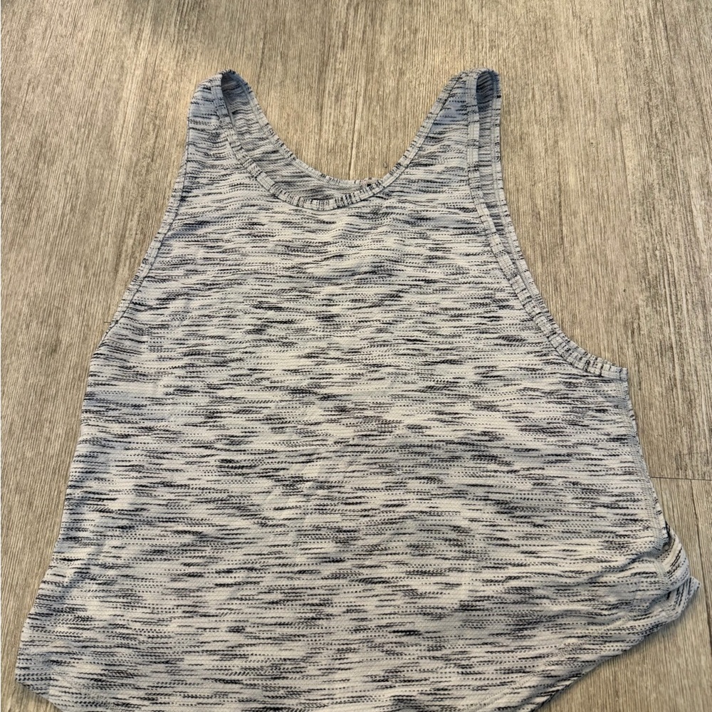 Women's Gray Sleeveless Top
